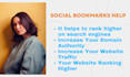do social bookmarking increase domain authority with high da websites