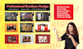 design a professional flyer and brochure at cheap price