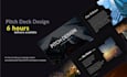 design business pitch deck and professional powerpoint presentation