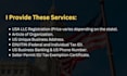 do llc registration and obtain business ein number for us and non us residents