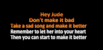 make a karaoke style sing along video with lyrics