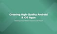 be expert flutter developer for mobile app development