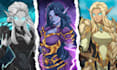 draw dnd character art, fantasy character illustration and concept art