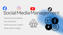 create social media management and content creator