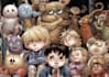 draw cute children comic cartoon in this style
