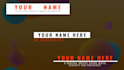 create professional lower third and motion graphics for your videos