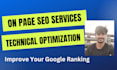do complete best on page SEO services and technical optimization