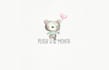 design fun stuffed animal subscription box logo