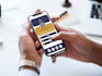 design nfc digital business card with qr code