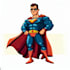 drawing custom superhero character in action