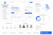 create ico presale website futuristic minimalist design