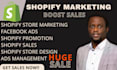 boost shopify store sales and traffic, facebook ads for shopify sales marketing
