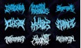 design death metal band logo