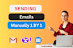 send emails manually one by one