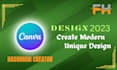 design and redesign anything in canva pro