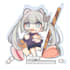 draw cute anime chibi head, icon, illustration for you