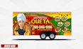 design creative wrap for trailer, food truck, camper or caravan