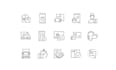 design vector line icon set