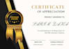 do amazing certificate design, award certificate, diploma certificate