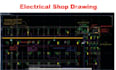 prepare mep shop drawings hvac, plumbing, electrical etc