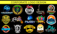 design modern professional logo for your brand in 24 hours