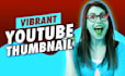 design costum vibrant youtube thumbnail