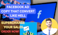 copywrite facebook ad to boost sales