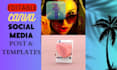 design canva templates, canva design, social media post
