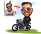 draw funny caricature from your photo