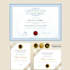 design any kind of certificate template with qr code