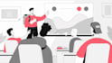 create a cute flat illustration for your website, app or an explainer