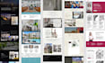design a wordpress website for hospitality, real estate and local businesses