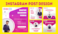 do social media post design, instagram post, and facebook post design