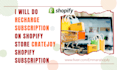 do recharge subscription on shopify store cratejoy shopify subscription website