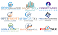 design modern accounting bookkeeping tax and CPA logo