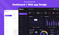 do website UI design, UX design, dashboard, mobile app, UI UX design