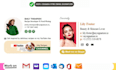 design a clickable email signature or HTML email signature