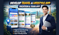 develop travel and lifestyle app, vacation and tour app