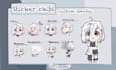 draw cute chibi anime style sticker emoji