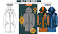create complete merchandise or clothing collection for brand