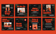 design eye catching social media posts, carousels,  and ads