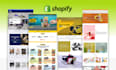 design shopify dropshipping store and theme customization