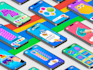 design 2d game art, screenshots and icon