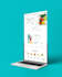 design modern, creative, responsive figma xd website landing page UI UX design