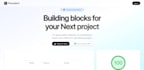 create optimized frontend using nextjs, react, tailwindcss
