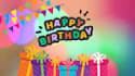 create customized happy birthday anniversary greetings video