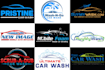 design outstanding car wash logo with express delivery