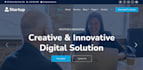 build a futuristic responsive website with HTML, CSS  and js