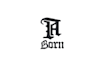 gothic style upscale clothing brand logo