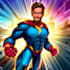 create superhero cartoon character